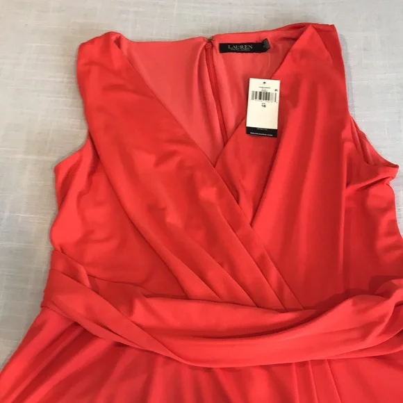 Ralph Lauren coral dress - Picture 4 of 6
